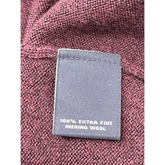 Men's Hart Schaffner Marx Extra Fine Merino Wool V-Neck Sweater Size XL - Picture 6 of 11